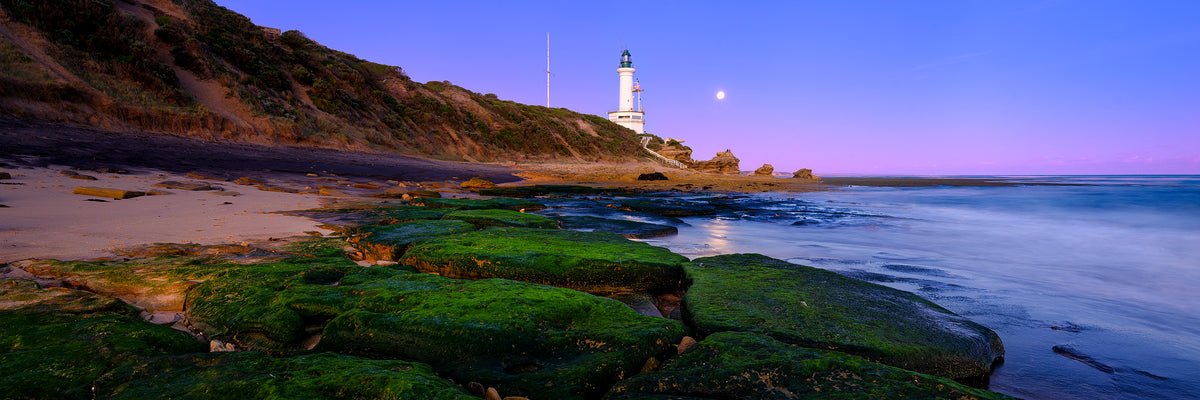 Moonlight, Point Lonsdale, VIC, photographed by Mitchell Burns