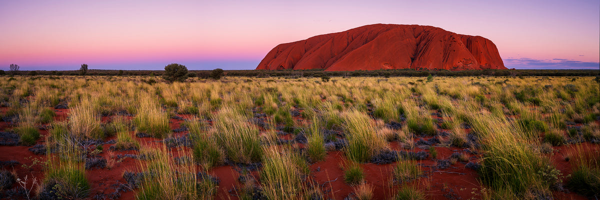 Ancient Light, Uluru, NT, photographed by Mitchell Burns