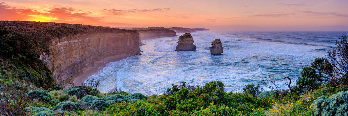 Apostles Sunrise, Twelve Apostles, VIC, photographed by Mitchell Burns