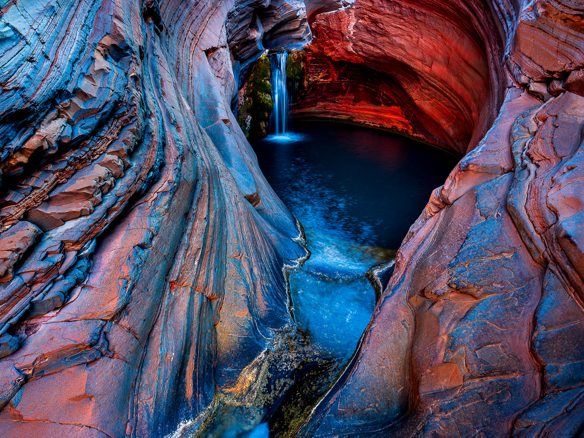 Spa Pool, Hamersley Gorge, Pilbara, WA, photographed by Mitchell Burns
