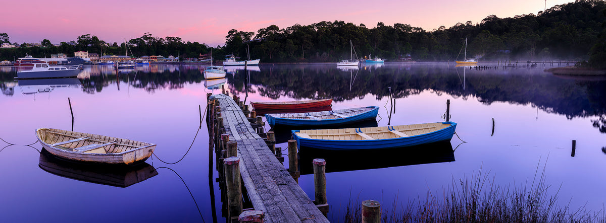 Old Jetty, Strahan, TAS, photographed by Mitchell Burns
