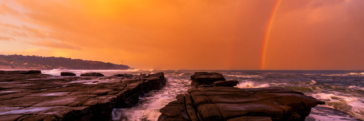 Guiding Light, Soldiers Beach / Norah Head, NSW, photographed by Mitchell Burns