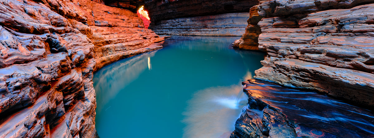 Deep Within, Karijini National Park, WA, photographed by Mitchell Burns