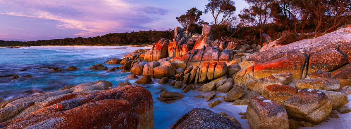 Cosy Corner, Bay of Fires, TAS, photographed by Mitchell Burns