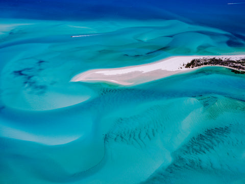 kaleidoscope — Whitsundays, QLD, photographed by Mitchell Burns — illustrative Black + Black corner detail