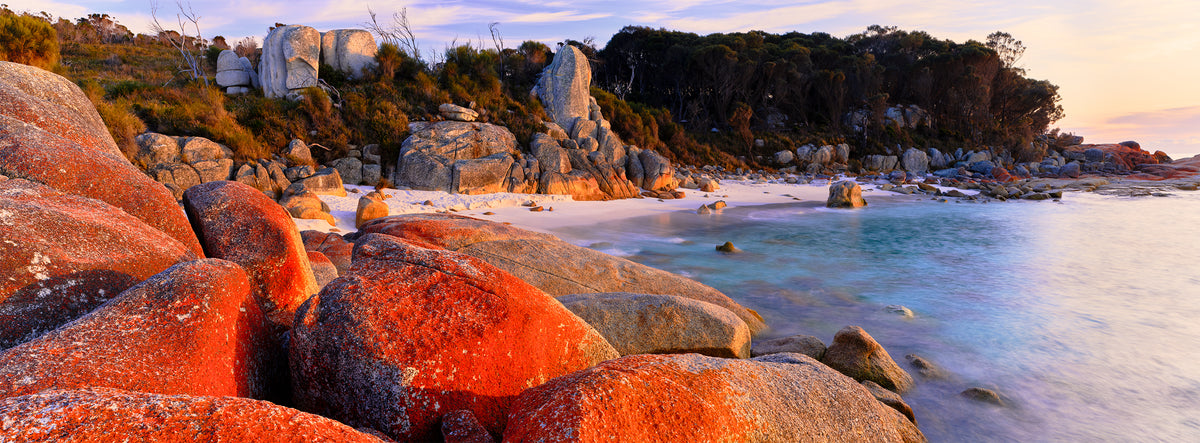 Bay of Fires, Bay of Fires, TAS, photographed by Mitchell Burns