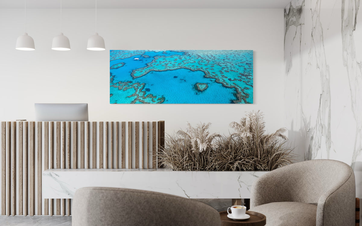 Heart Reef — fine art photograph by Mitchell Burns